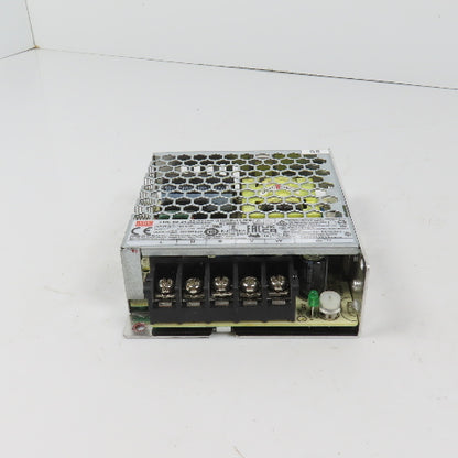 Mean Well LRS-50-24 24V DC 2.2A Switching Power Supply 100-240VAC Input (Clean)