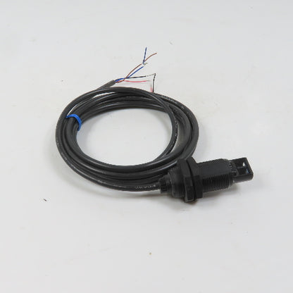 Omron E3RA-DP13 M18 Threaded Barrel Photoelectric Sensor 10-30VDC Class 2
