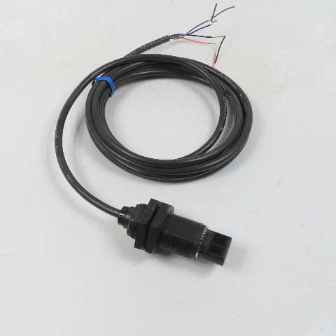 Omron E3RA-DP13 M18 Threaded Barrel Photoelectric Sensor 10-30VDC Class 2