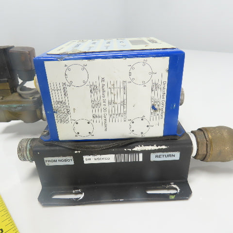 Proteus Industries 9WS2WRXE-001A WeldSaver Cooling Flow Controller 24V 0.5A