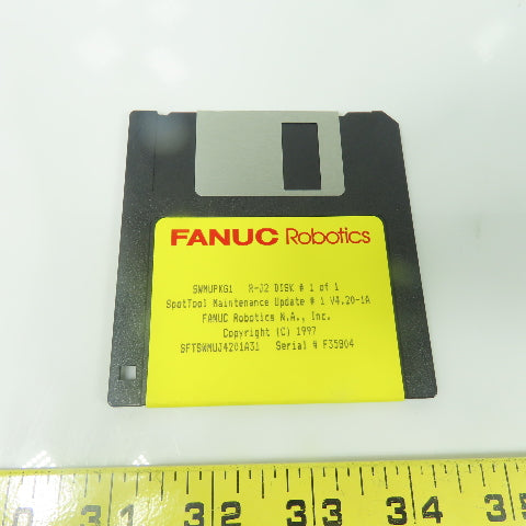 Fanuc Robotics SWMUPKG1 R-J2 Disk SpotTool Maintenance Update # 1 V4.20-1A