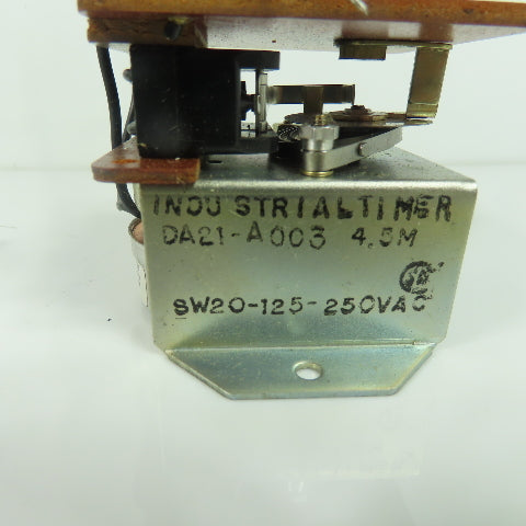 ITC DA21-A003 Industrial Reset Delay Timer 120V 1/5RPM