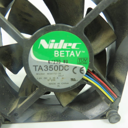 Nidec TA350DC Cooling Fan 12VDC 0.55A Lot Of 2