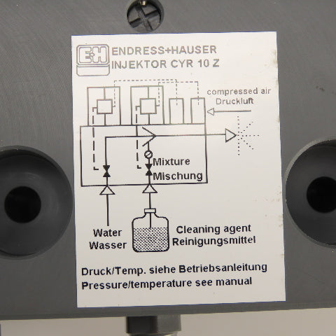 Endress + Hauser CYR 10Z-E12 ChemoClean Injector Unit Controller CYR 10 Z NEW