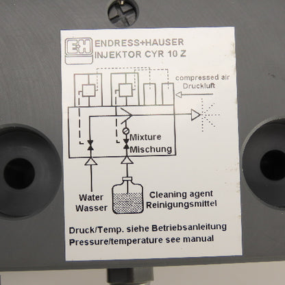 Endress + Hauser CYR 10Z-E12 ChemoClean Injector Unit Controller CYR 10 Z NEW