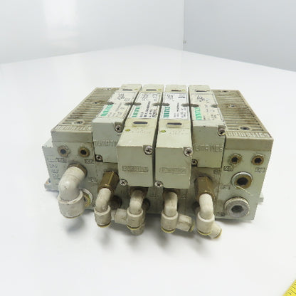 Numatics 122BA400M0000F 122BB400M000061 Solenoid Valve Manifold Block 24VDC