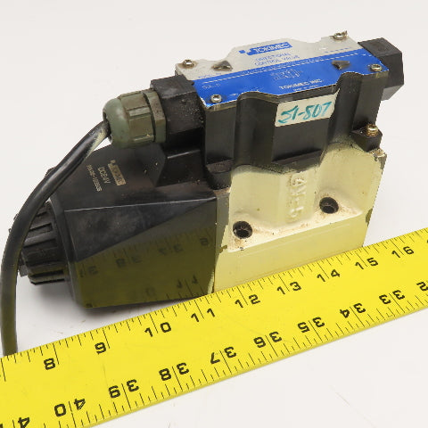 Tokimec DG4VS-5-0A-M-P7L-H-7-40 5/2 Position Hydraulic Solenoid Valve 24VDC