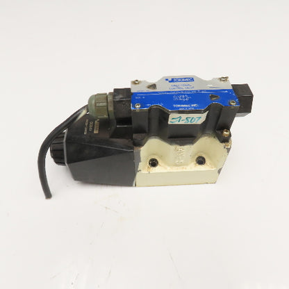 Tokimec DG4VS-5-0A-M-P7L-H-7-40 5/2 Position Hydraulic Solenoid Valve 24VDC