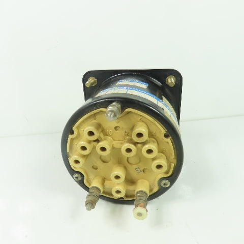 Crompton AA-LSUE Type 077-06 0-4000 Amperes Panel Mount Meter Gauge