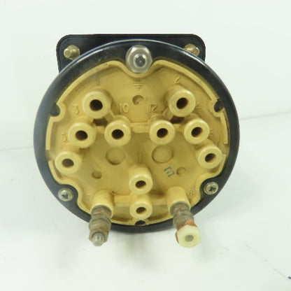 Crompton AA-LSUE Type 077-06 0-4000 Amperes Panel Mount Meter Gauge