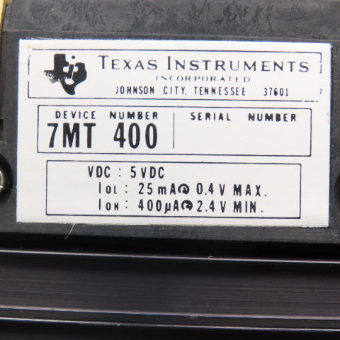 Texas Instruments 7MT 400 4 Channel Parallel Output Module 5VDC