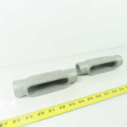Appleton C37 1" Conduit Body FM 7 Lot Of 2