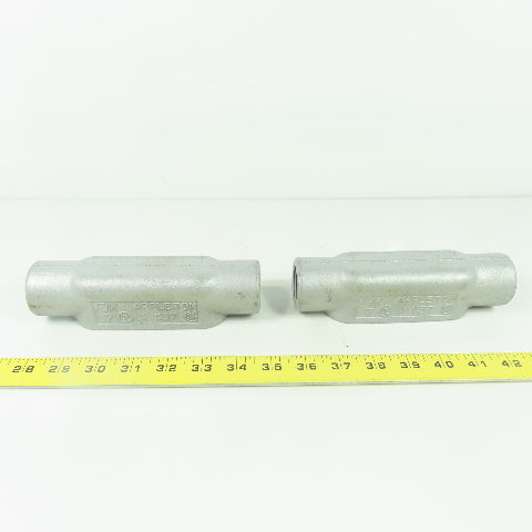 Appleton C37 1" Conduit Body FM 7 Lot Of 2