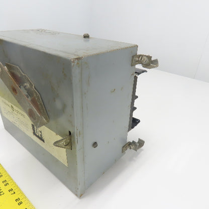 General Electric DFPHA361DE-J Flex-A-Plug 30A Disconnect Switch 600V 15HP 3Ph
