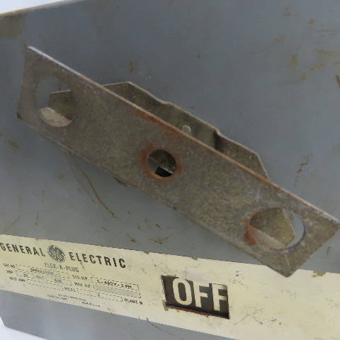 General Electric DFPHA361DE-J Flex-A-Plug 30A Disconnect Switch 600V 15HP 3Ph