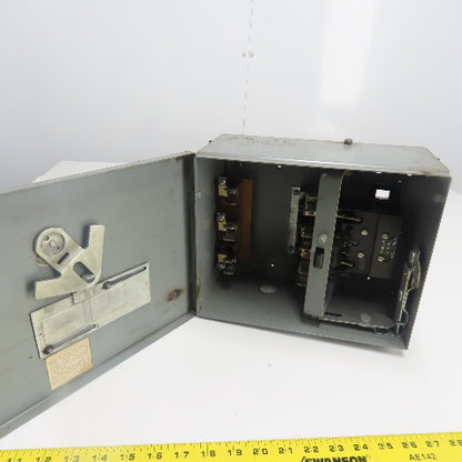 General Electric DFPHA361DE-J Flex-A-Plug 30A Disconnect Switch 600V 15HP 3Ph