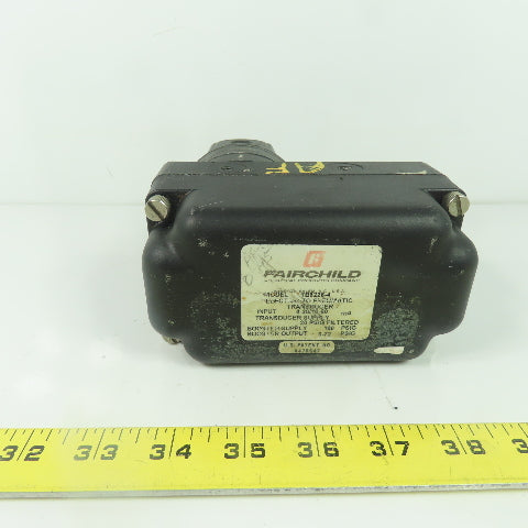 Fairchild TB5226-4 Electric To Pneumatic Transducer 4-20/10-50mA