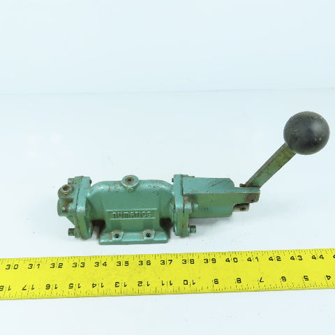 Numatics 33HLD6410 3-Position Manual Pneumatic Control Spool Valve