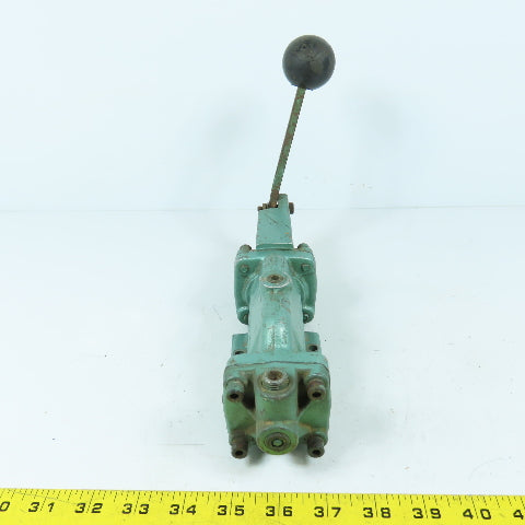 Numatics 33HLD6410 3-Position Manual Pneumatic Control Spool Valve