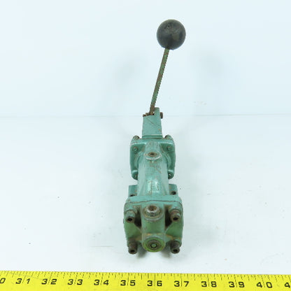 Numatics 33HLD6410 3-Position Manual Pneumatic Control Spool Valve