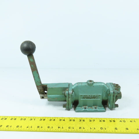 Numatics 33HLD6410 3-Position Manual Pneumatic Control Spool Valve