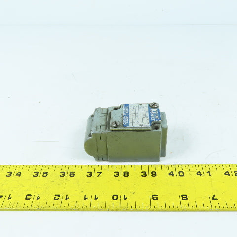 Square D B51C Class 9007 10A Limit Switch 120-600VAC