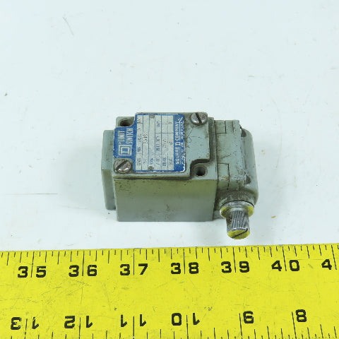 Square D B51C Class 9007 10A Limit Switch 120-600VAC