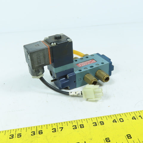 Schrader Bellows LB 53014 TF 105 Pneumatic Solenoid Valve 44/55-21/26V DC 50HZ