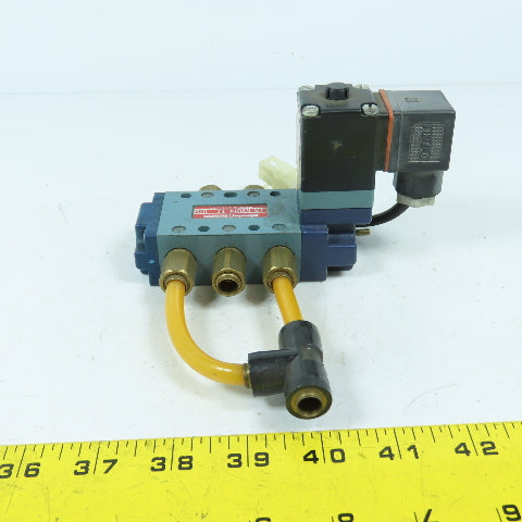Schrader Bellows LB 53014 TF 105 Pneumatic Solenoid Valve 44/55-21/26V DC 50HZ