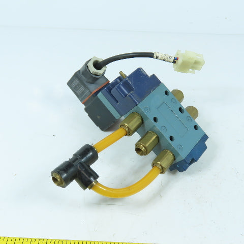 Schrader Bellows LB 53014 TF 105 Pneumatic Solenoid Valve 44/55-21/26V DC 50HZ