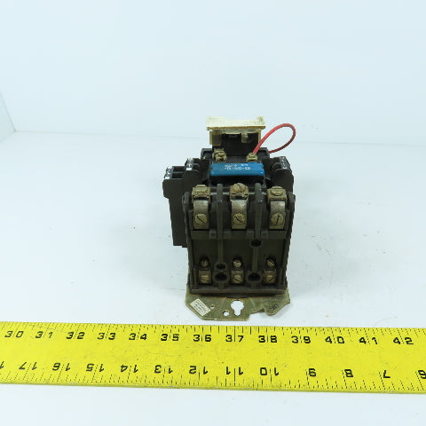 Allen Bradley 509-BOD-A1E Size 1 Starter Contactor 27A 120V Coil W/Overload