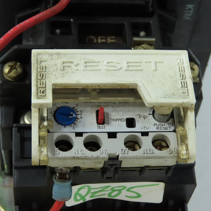 Allen Bradley 509-BOD-A1E Size 1 Starter Contactor 27A 120V Coil W/Overload