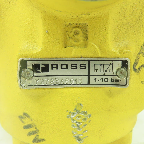 Ross 12783A8016 Pneumatic Valve 1-1/2" NPT 1-10Bar