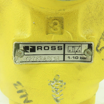 Ross 12783A8016 Pneumatic Valve 1-1/2" NPT 1-10Bar