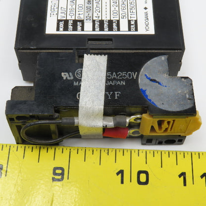Yokogawa VJU7 Style S1.07 Universal Temperature Converter 32-100°F 100-240VAC