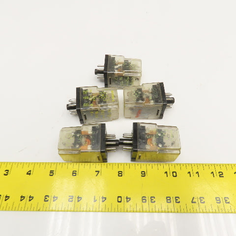 Square D 8501 KP12 General Purpose Plug In Relay 120V Lot Of 5