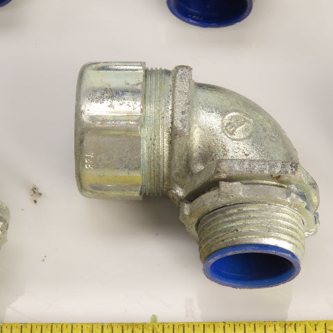 T&B Thomas & Betts 5254 1" Liquidtight Connector 90° Elbow Lot Of 15