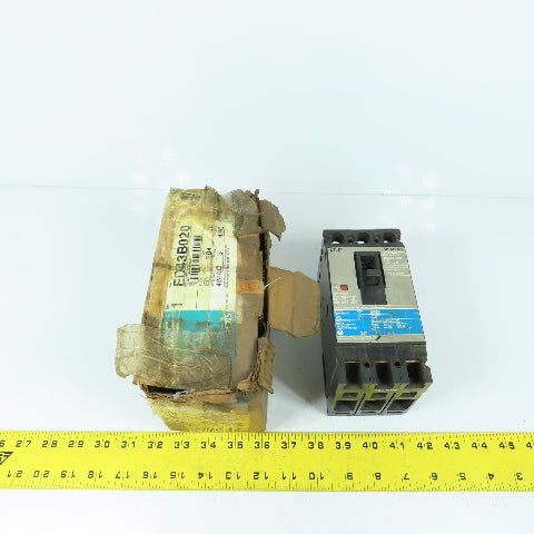 Siemens ITE ED43B020 Sentron NOS 20A 3-Pole Circuit Breaker 480VAC