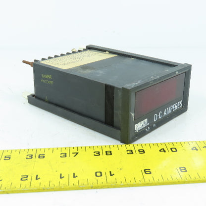 Rapid Technologies 262-DDR Crompton D-C Amperes Panel Meter Display 120VAC