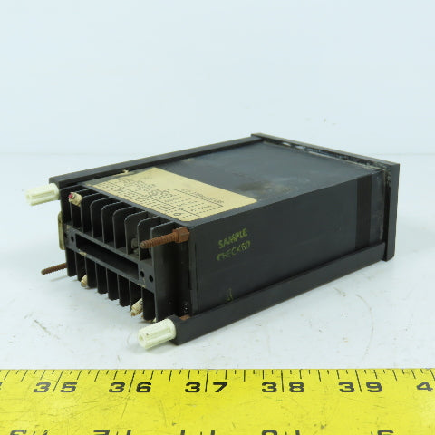 Rapid Technologies 262-DDR Crompton D-C Amperes Panel Meter Display 120VAC