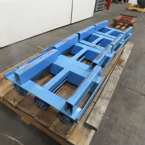 Heavy Duty Steel Machine Scate Roller Mover 24-1/2" x 18" Lot Of 4