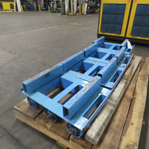 Heavy Duty Steel Machine Scate Roller Mover 24-1/2" x 18" Lot Of 4