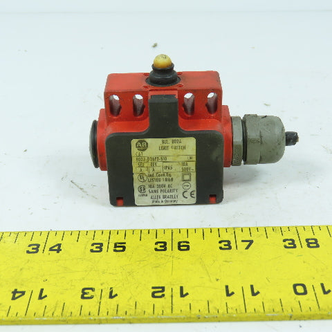 Allen Bradley 802A-D26P2-S10 SerA Plunger Limit Switch 10A 500V