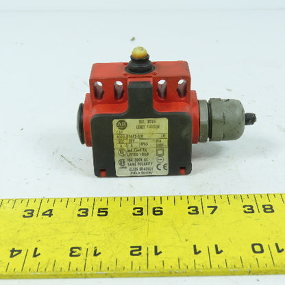 Allen Bradley 802A-D26P2-S10 SerA Plunger Limit Switch 10A 500V