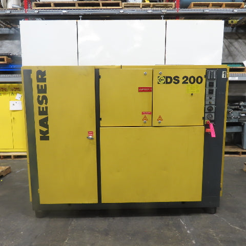 Kaeser DS 200 150HP Rotary Screw Air Compressor 750CFM 110PSI 480V 3PH