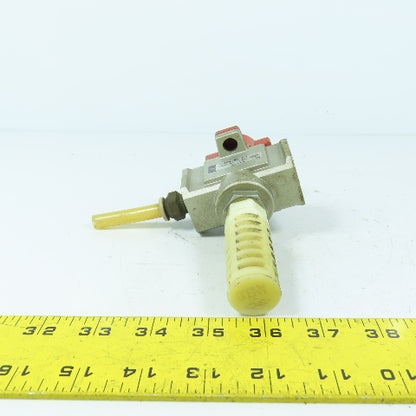 SMC NVHS4500-N02-X116 0.1-1.0 Mpa Pneumatic Lockout Valve 1/4"