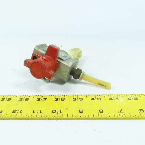 SMC NVHS4500-N02-X116 0.1-1.0 Mpa Pneumatic Lockout Valve 1/4"