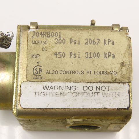 Alco Controls 704RB001 Type AMC 120V Solenoid Coil