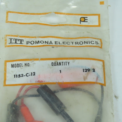 ITT Pomona Electrics 1152-C-12 Cable Assembly Lot Of 2