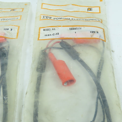 ITT Pomona Electrics 1152-C-12 Cable Assembly Lot Of 2